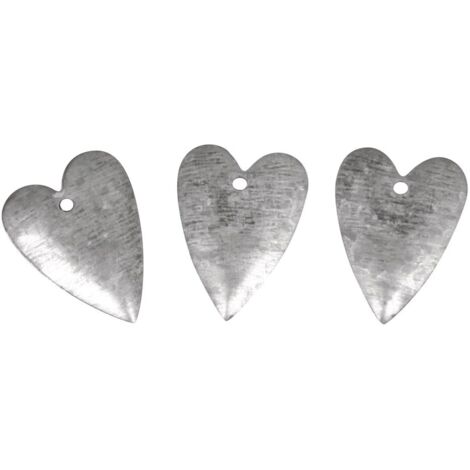 RAYHER - CUORI IN METALLO MINI 2,5CM - 8PZ