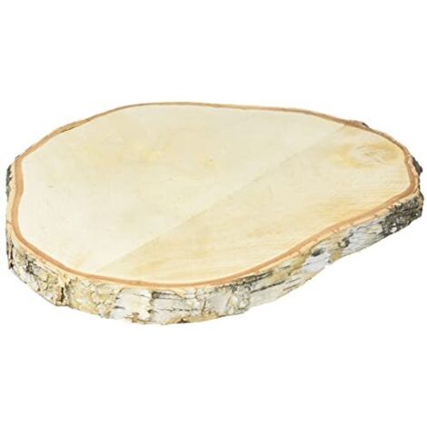 Rayher disco in legno di pioppo, naturale, circolare, diametro 29-32cm, spessore 2,5cm, 1 pezzo, per decorazioni e lavori creativi, 55807000