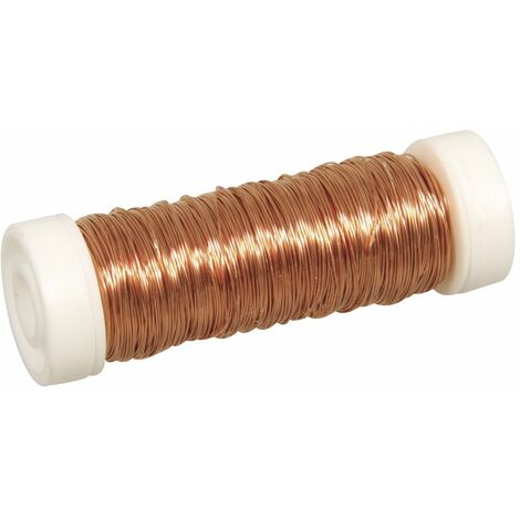 Rayher Filo Metallico per Bigiotteria, Rame, 0,30 Mm Ø, Rotolo 50 M, 2405524