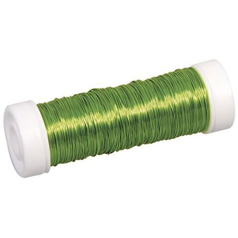RAYHER - FILO METALLICO PER BIGIOTTERIA0,3MM 50MT - COLORE VERDE CHIARO