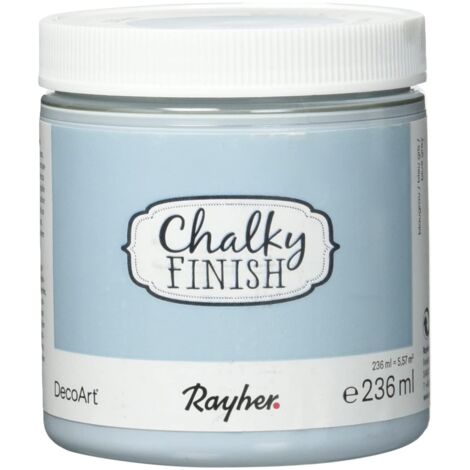 RAYHER HOBBY 38868566 - Gessetto Colore, Grigio/Blu, 236 ml, 1 Pezzo
