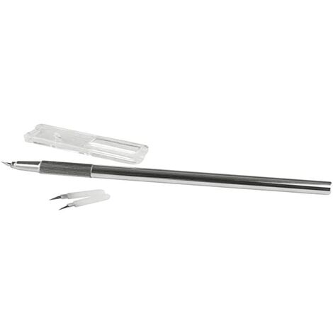 RAYHER HOBBY RAYHER 8957900 drehgelenkmesser, confezione blister 1 pezzi + 2 Lame di ricambio