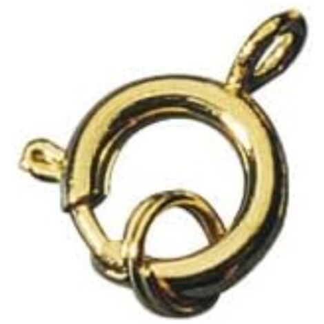 RAYHER - ROSETTA ELASTICO CON ANELLO COLORE ORO 3PZ