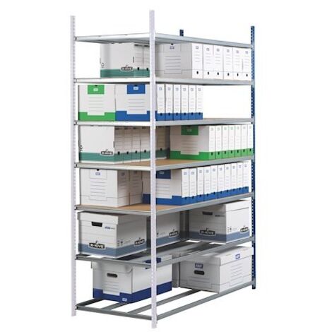 Rayonnage Archiv’P double suivant H 200 x L100 - Maxiburo