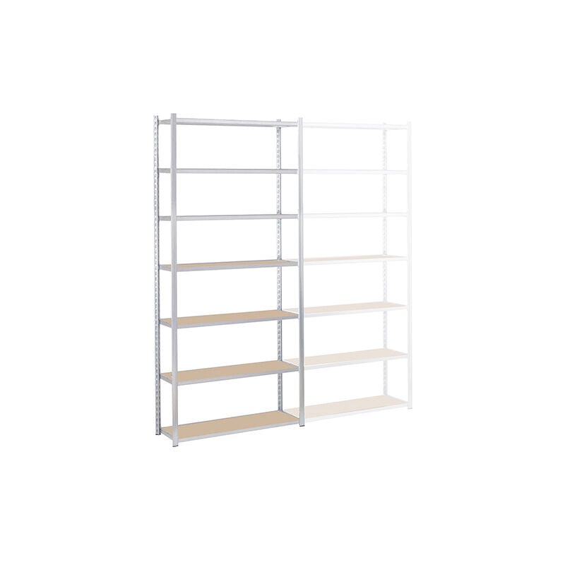 Matisère - Rayonnage d'atelier 7 nivx - Élément suivant - 2500x1500x500mm - 76kg/niv - Utilisable uniquement avec un module de départ