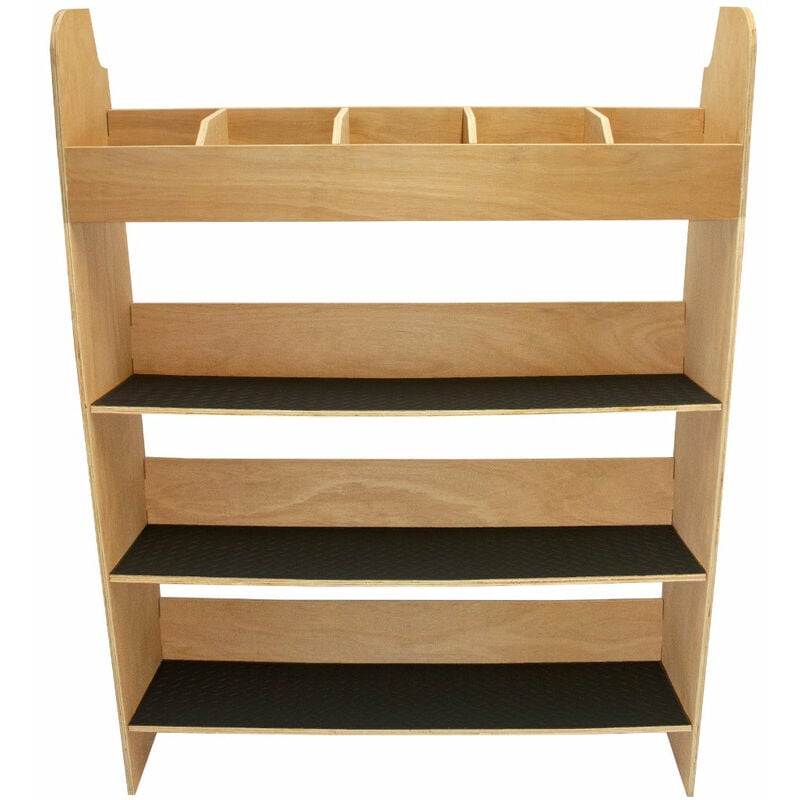 Monster-shop - Rayonnage Ford Transit swb& lwb Contreplaqué mdf 12mm épais 102cm x 30 cm x 1360 mm Personnalisable Rangement Van Utilitaire