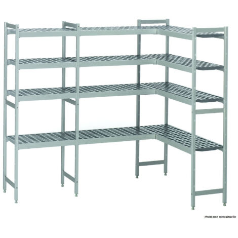Rayonnage Linéaire pour Chambre Froide 4 Niveaux - Nosem