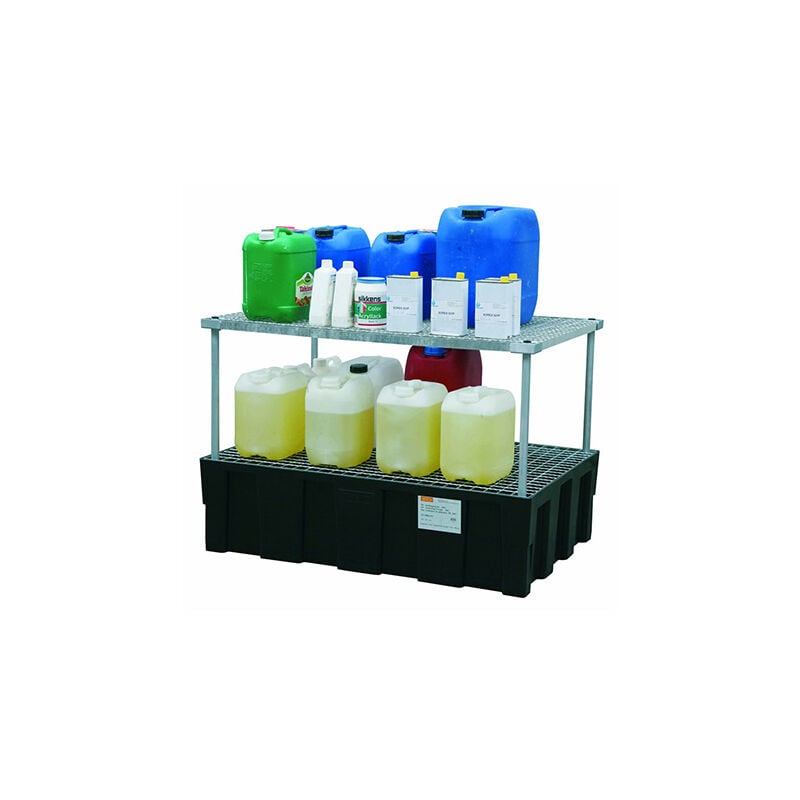 Matisère - Rayonnage rétention 2 niveaux - 224 litres - 90644