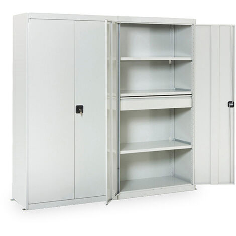 Rayonnage vertical 1 cotés - Élément suivant - 2500x1500x600mm - Utilisable uniquement avec un module de départ - RAY/ARMOIRE/S