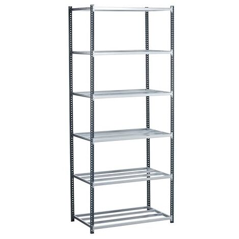 Rayonnages Industri’Pro départ 60 x 250 x 100 cm gris - Maxiburo