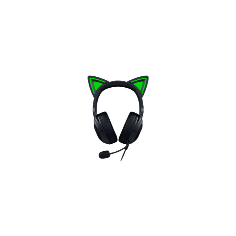Kraken Kitty V2 Headset Casque filaire Headset usb Type a Noir - Razer
