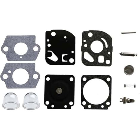 RB-71 Carburateur Reparation Kit Joint Membrane Poire D'amorcage pour ZAMA C1U-K54 C1U-K54A C1U-K81 C1U-K81A/B C1U-K82 Carb Motobineuse 2 temps Mantis