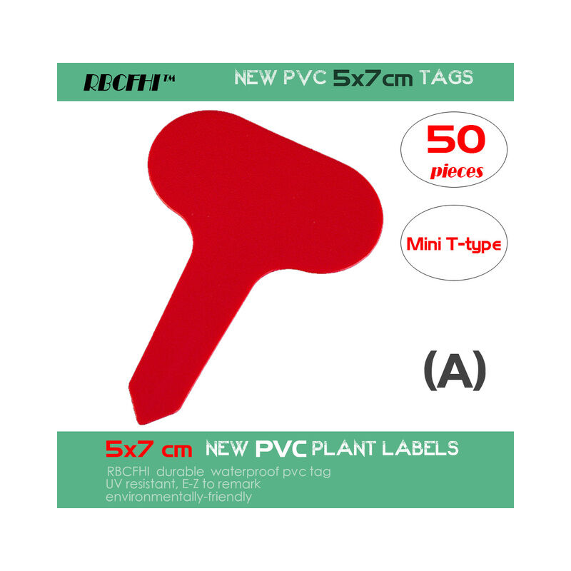 RBCFHI 5x7cm 6x10cm T-Tipo di Pianta da Giardino