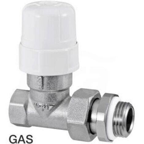 RBM 32 Valvola Diritta Termostatizzabile Ø3/8"Rfs Attacco Ferro - 00320300