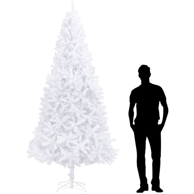 

Árbol de Navidad artificial blanco 300 cm - Blanco
