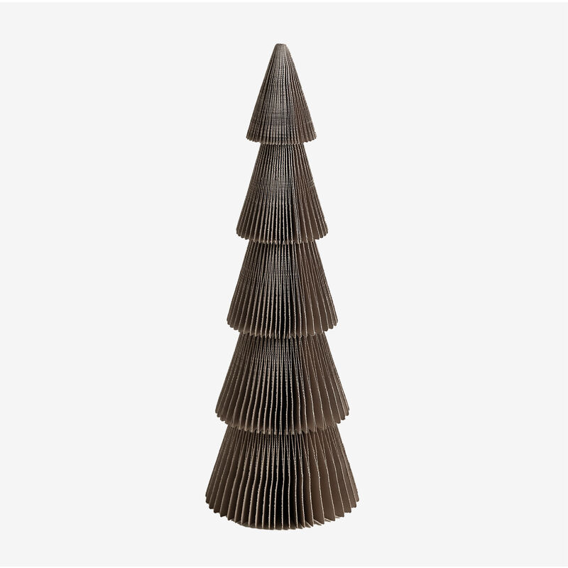 

Árbol de Navidad en Papel Jesper Gris Topo ↑29,5 cm - Sklum