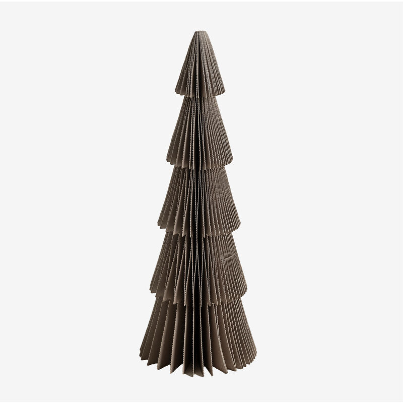 

Árbol de Navidad en Papel Jesper Gris Topo ↑22,5 cm - Sklum
