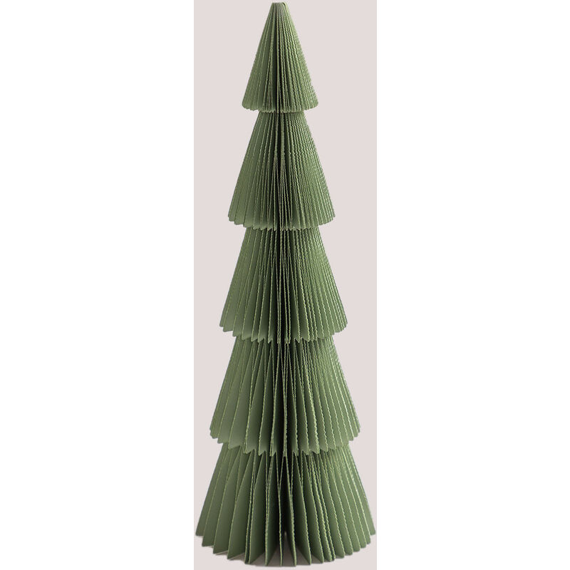 

Árbol de Navidad en Papel Jesper Celadón ↑29,5 cm - Sklum