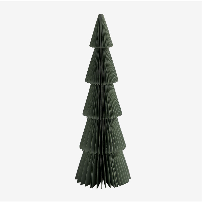 

Árbol de Navidad en Papel Jesper Verde Bahía ↑29,5 cm - Sklum