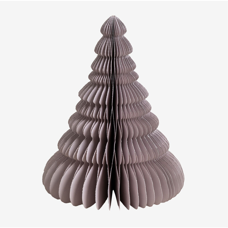 

Árbol de Navidad en Papel Noelle Violeta Lavanda ↑24 cm - Sklum