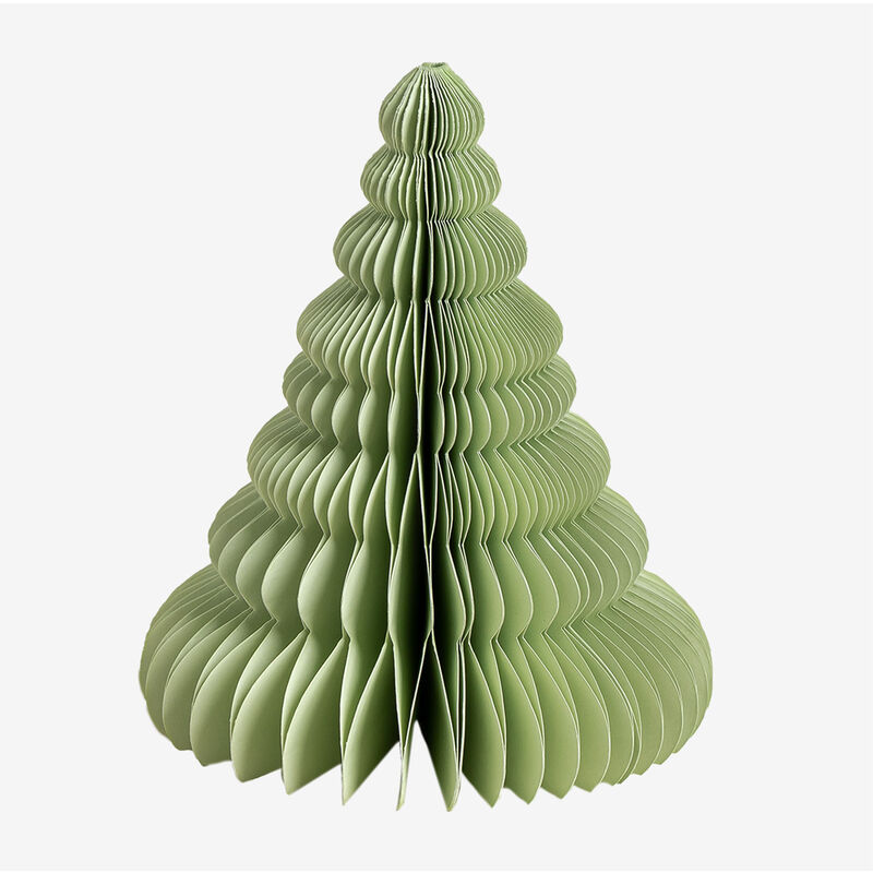 

Árbol de Navidad en Papel Noelle SKLUM - Verde Oliva ↑15 cm