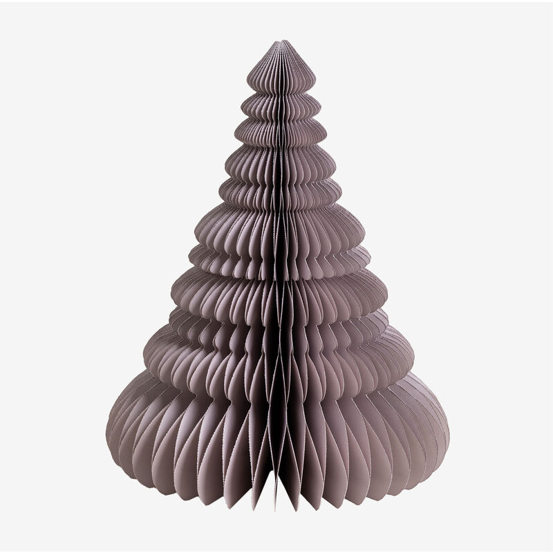 

Árbol de Navidad en Papel Noelle Violeta Lavanda ↑31 cm - Sklum