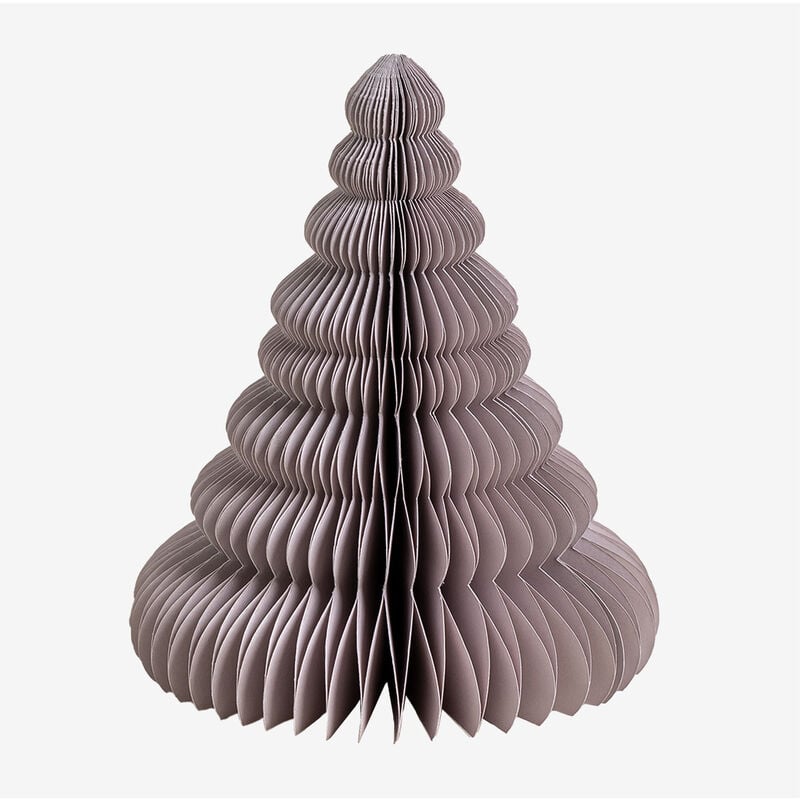 

Árbol de Navidad en Papel Noelle Violeta Lavanda ↑15 cm - Sklum
