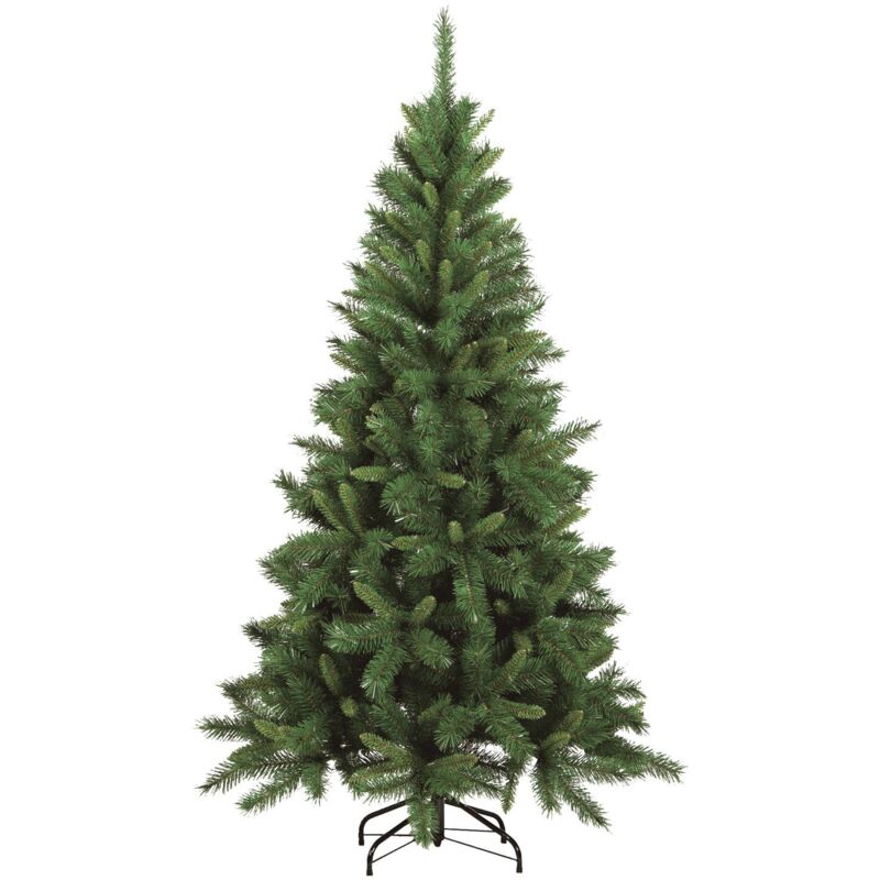 

Dmora - Árbol de Navidad 'Livigno', 150 cm de altura, 303 ramas no tóxicas, 80x80x150 cm
