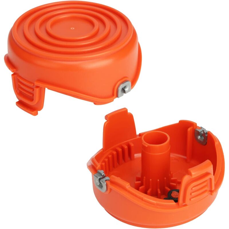 RC-065-P 90517175 Capuchon de bobine compatible avec les recharges de désherbage Black and Decker GH710 GH700 GH750 RC-065, DF-065-BKP,2 pièces