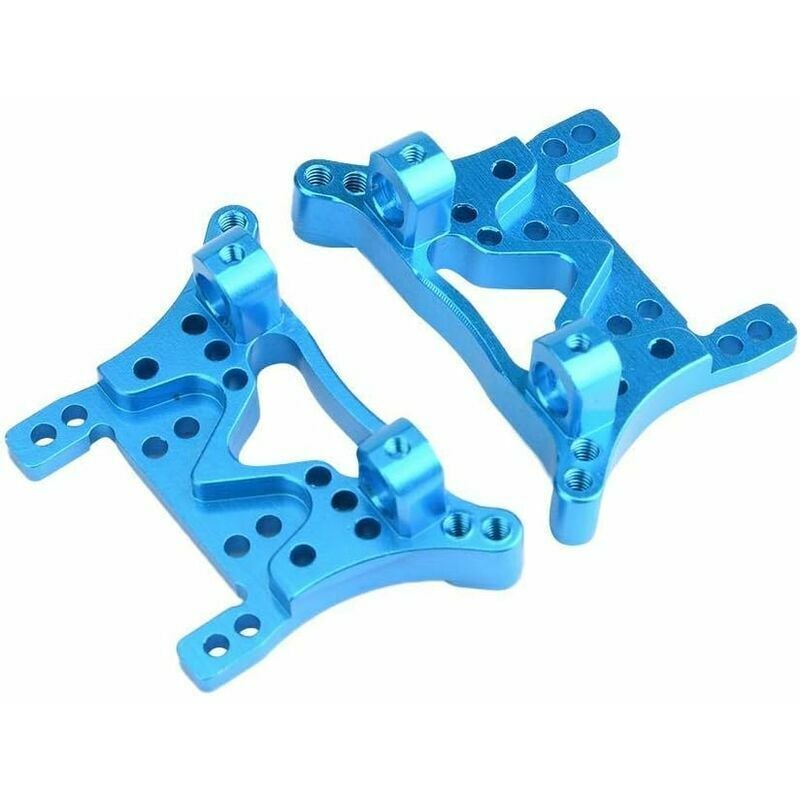 RC Métal Plaque de Tour Amortisseur Avant Arrière Tour Plaque Accessoire Compatible avec Wltoys A949 A959 A969 A979 K929B RC Voiture 2pcs