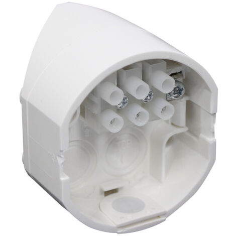 RC-Plus next/BL Socle d'angle rentrant pour RC-plus next blanc LUXOMAT 97005