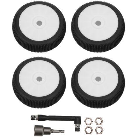 RC-Reifen und Vorder-/Hinterfelgen mit 17-mm-Sechskantaufnahme für 1/8-Scale-Offroad-Car-Upgrade-Teile