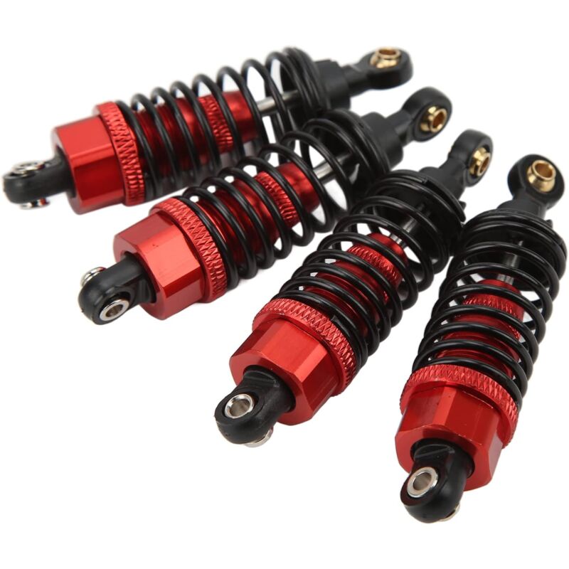 Mumu - rc Shock Absorber, rc Shock Absorber Replacement for Tamiya TT-01 TT-02 TA05 TL-01 TA03 MF-01X(Red) Car Model Accessory