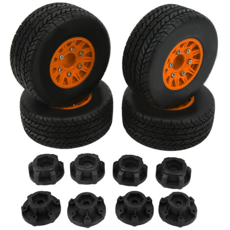 RC Short Course Truck Reifen, Räder mit Sechskantadapter für ARRMA, verstärkte Dämpfung 1/10