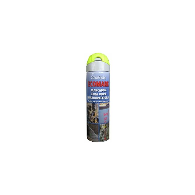 

RC2 Corporation 32385-AA CRC 32385-AA-ECOMARK Pintura de marcaje amarillo 500 ml, Negro