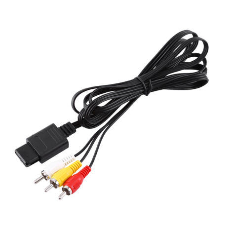 RCA Composite Audio Video Kabel für Nintendo 64 und GameCube
