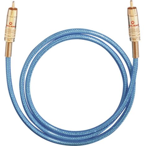RCA Digitale Digital Audio Cavo [1x Spina RCA - 1x Spina RCA] 1.50 m Blu Oehlbach NF 113 DI