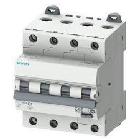 RCBO, 6 kA, 4P Type A, 30 mA, C-Char, In: 20A Un: 400V Classe di limitazione dell'energia 1: verificare i limiti di utilizzo normativi