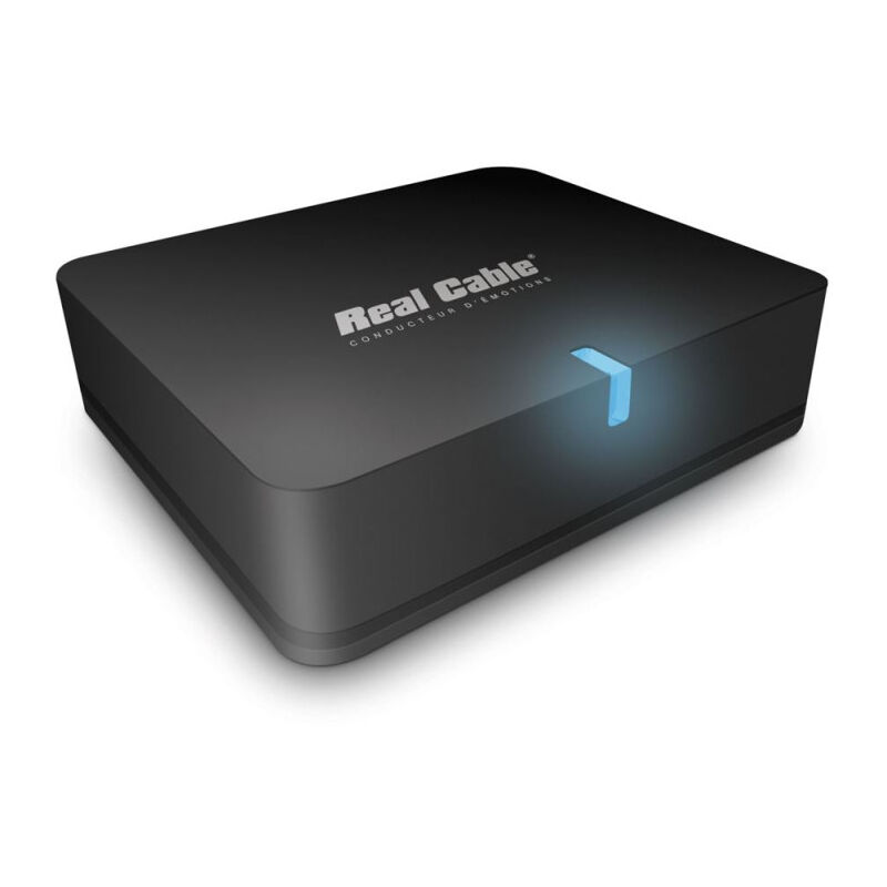 Real Cable - Récepteur Bluetooth iPlug btr hd Noir