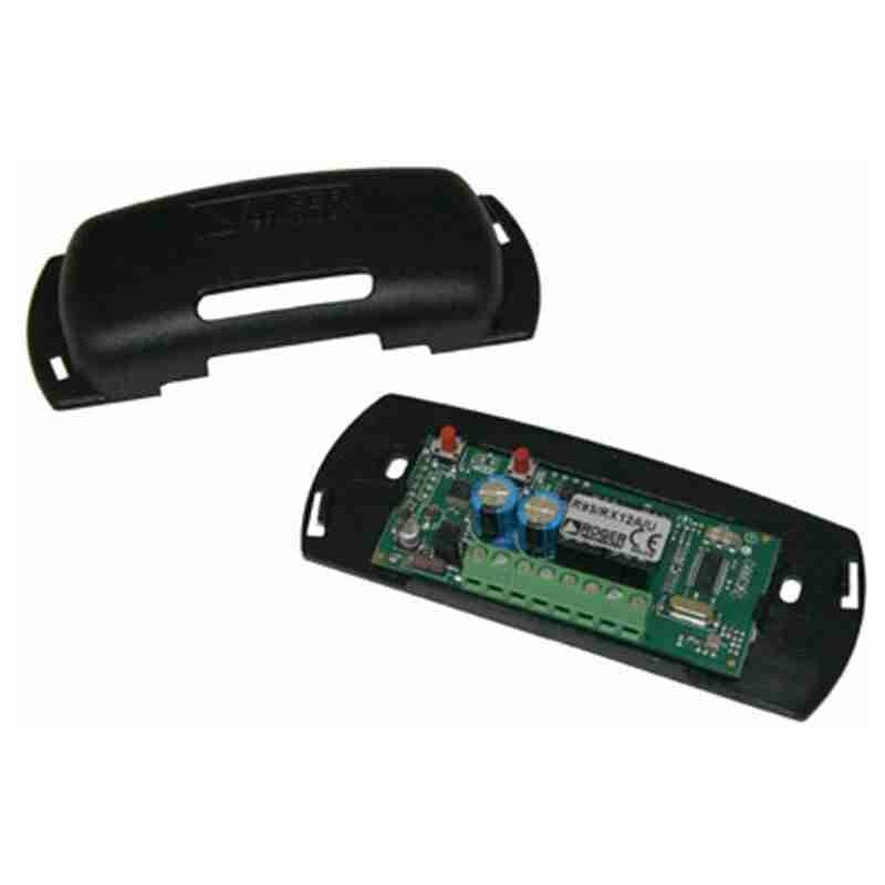 Récepteur radio à code tournant à 2 canaux R93/RX2RC/U avec bornes - extérieur - Roger