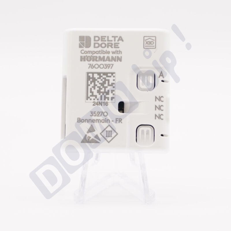 Hörmann - Passerelle X3D delta dore pour – Intégration Domotique en 868,3 MHz - Compatible application Tydom- Référence : 7600397