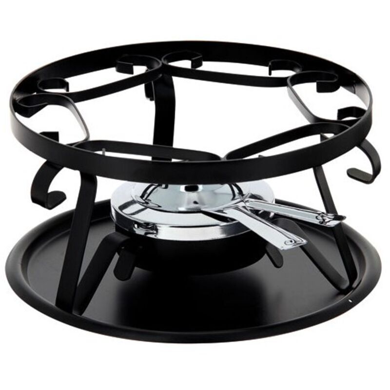 TABLE & COOK - Réchaud à Fondue Métal Noir