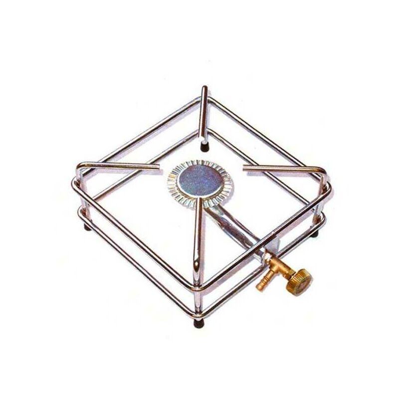 Réchaud Gaz gpl 4 Pieds Chromés 22X22