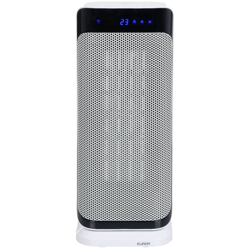 Eurom - Chauffage céramique Sub-Heat 2000 2000 w Blanc/Noir