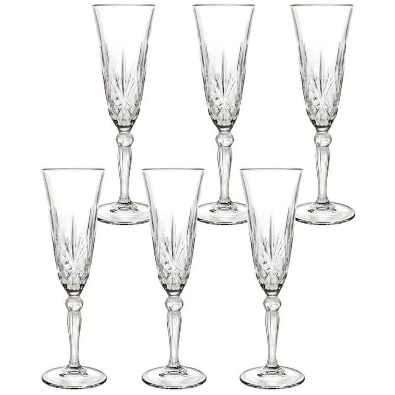 Rcr - Boite de 6 flutes Mélodia 16 cl