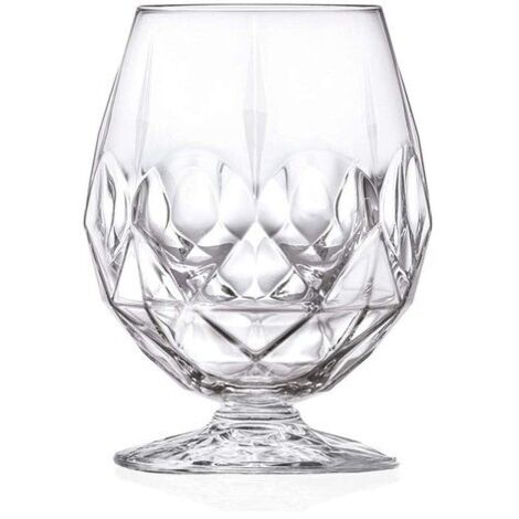 RCR Cristalleria Italiana Set 6 Calici Alkemist Spirits 53,2 Cl Cristallo