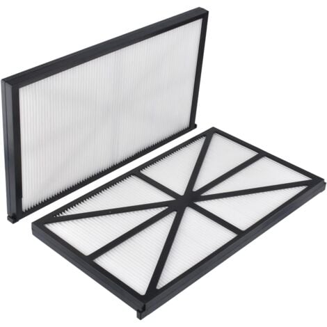 COAVAS RCX70101 Filtre de nettoyage de piscine robotique PAK2 Filtre de piscine AquaVac TigerShark (lot de 2)