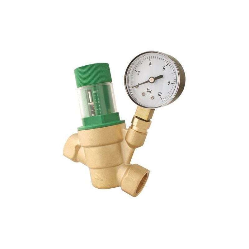 Sélection P-pro - Réducteur de pression à membrane avec Manomètre ff 20/27 - Pronorm