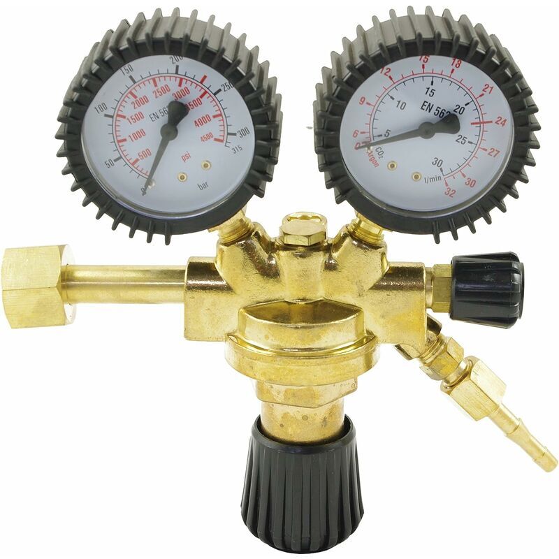 Réducteur de pression Régulateur de pression pour gaz inerte argon/CO2 vers unité de soudage mig/mag