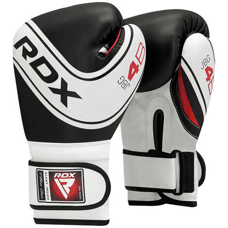 RDX 4B Robo Gants de Boxe 6oz blanc Cuir PU - RDX - JBG-4B-6oz